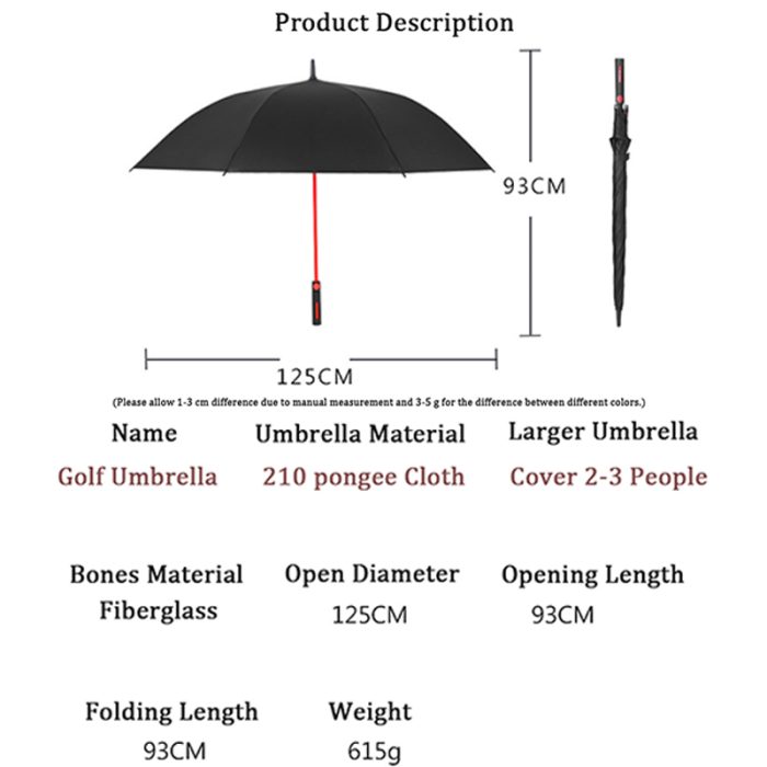 personalised golf umbrellas no minimum order 6