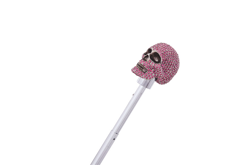 The pink diamond skull folding umbrella|Umbrella Manufacturers & Suppliers - Image 2