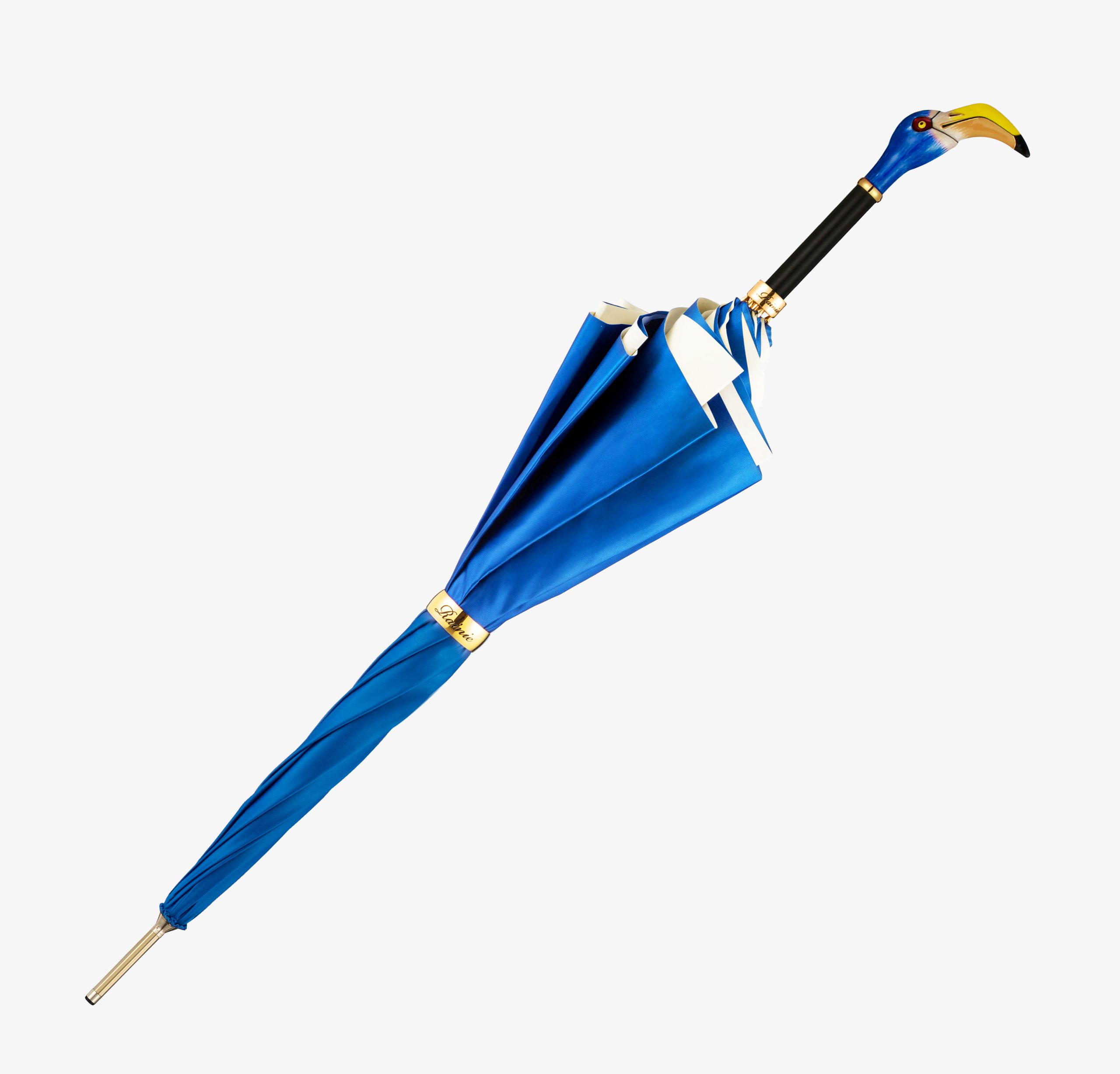 Flamingo-sapphire blue-umbrella with long handle|Umbrella Manufacturers & Suppliers - Image 3