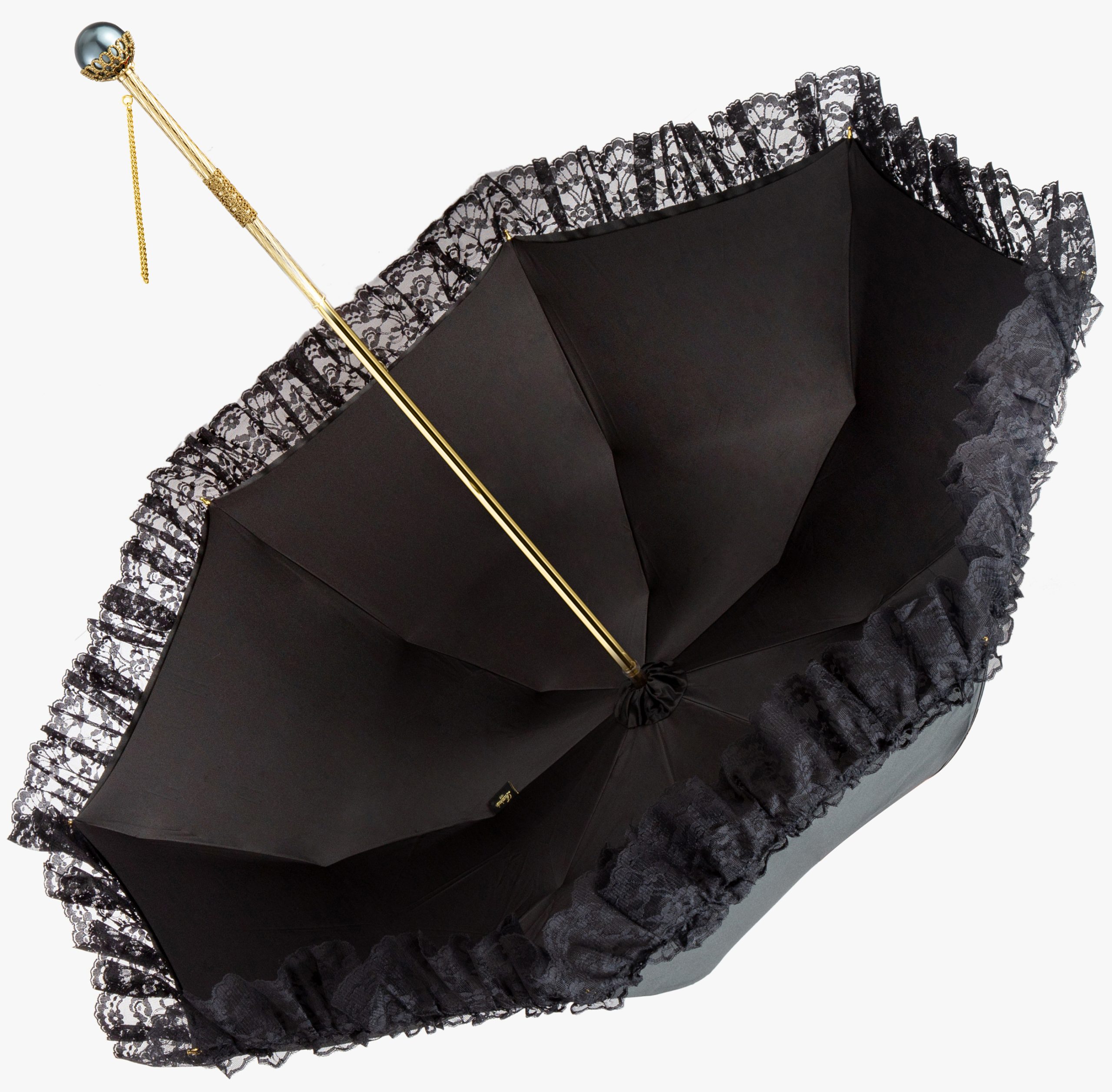 Maggie straight handle semi-exquisite pearl double umbrella|Umbrella Manufacturers & Suppliers - Image 3