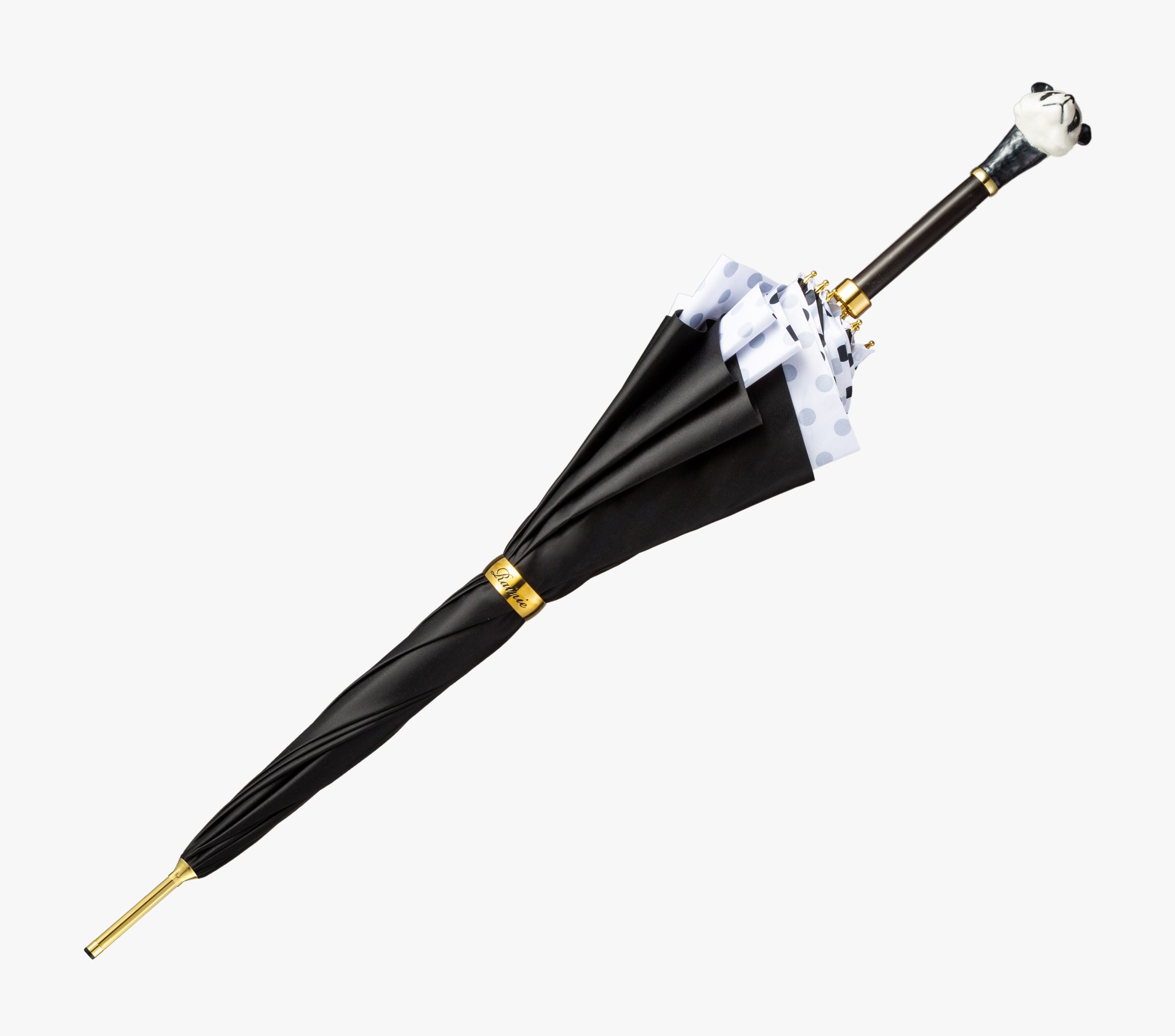 Panda-White Wave Point-Long Handle Umbrella|Umbrella Manufacturers & Suppliers - Image 3