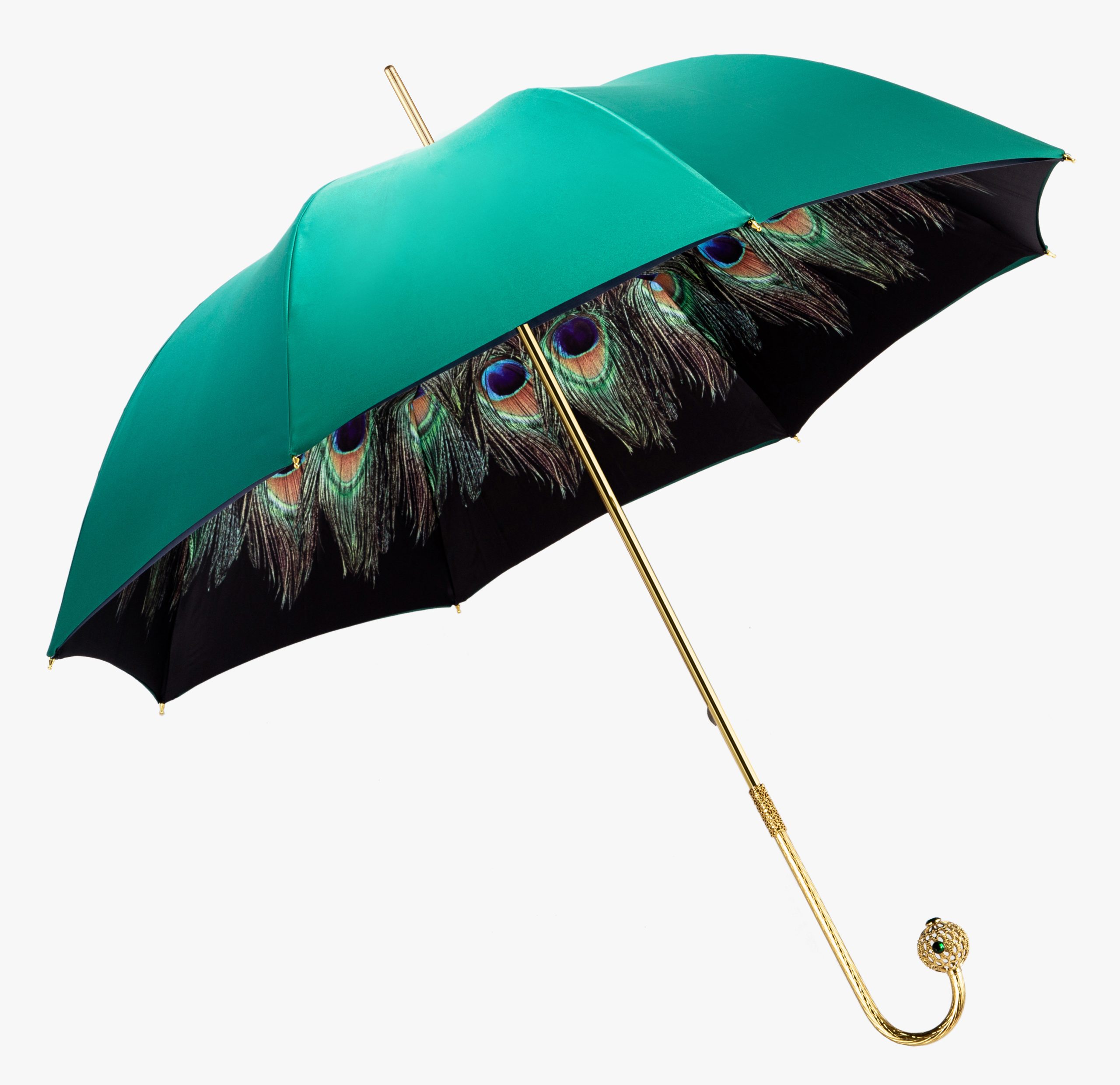 Emerald green elbow exquisite double umbrella|Umbrella Manufacturers & Suppliers - Image 2