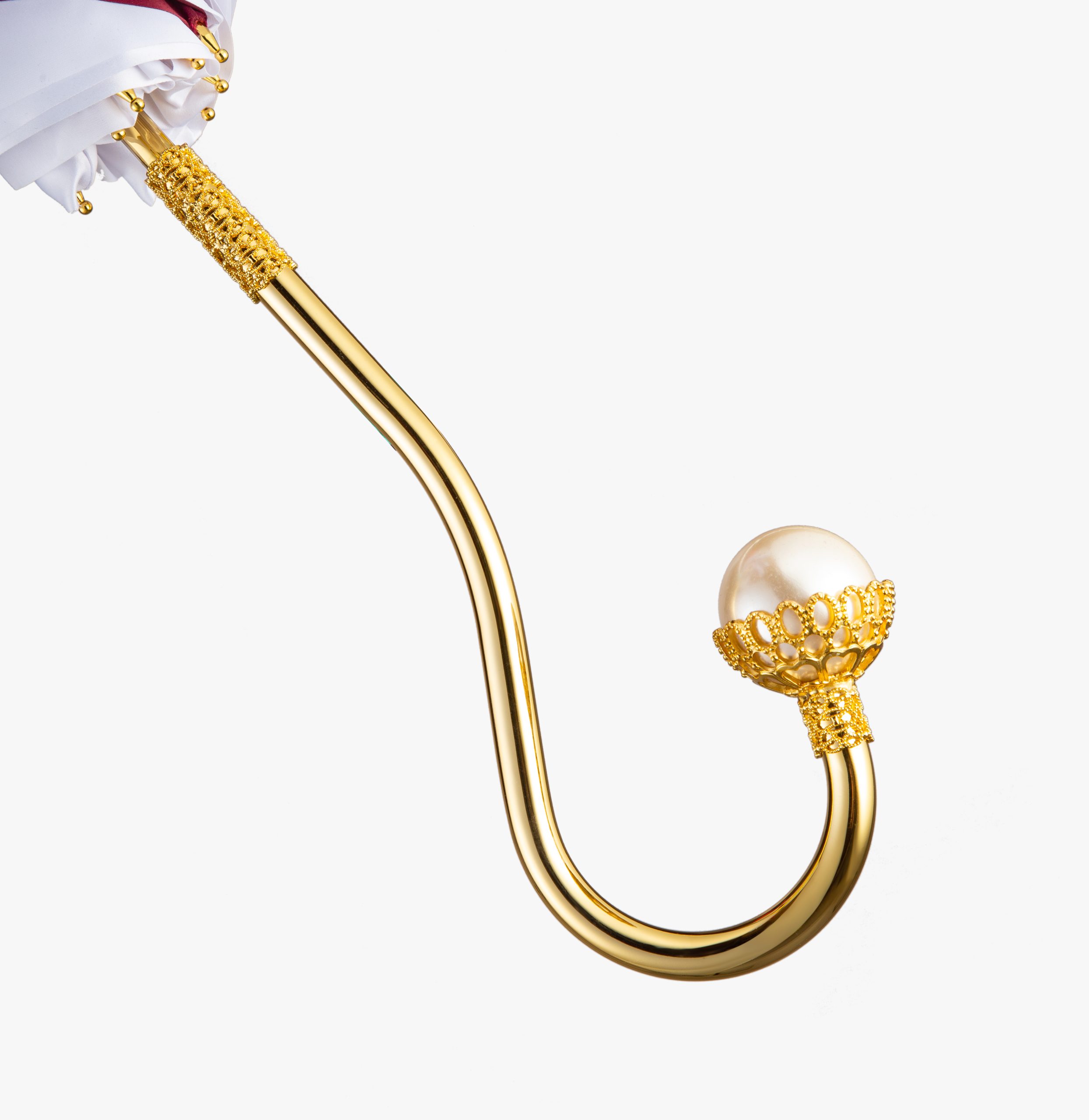 Amiti-semi-exquisite pearl elbow-long handle umbrella|Umbrella Manufacturers & Suppliers