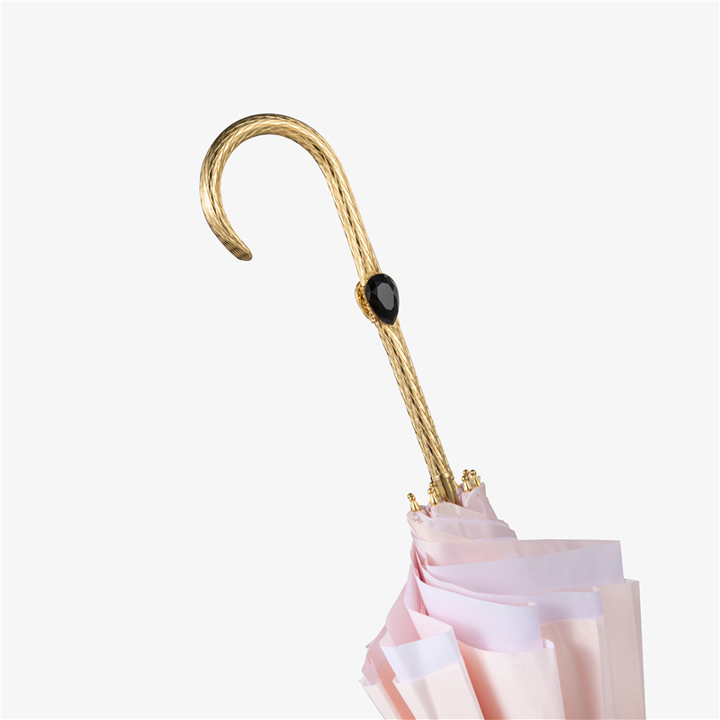 Heart-shaped 2 drill curved handle double-layer umbrella|Umbrella Manufacturers & Suppliers - Image 2