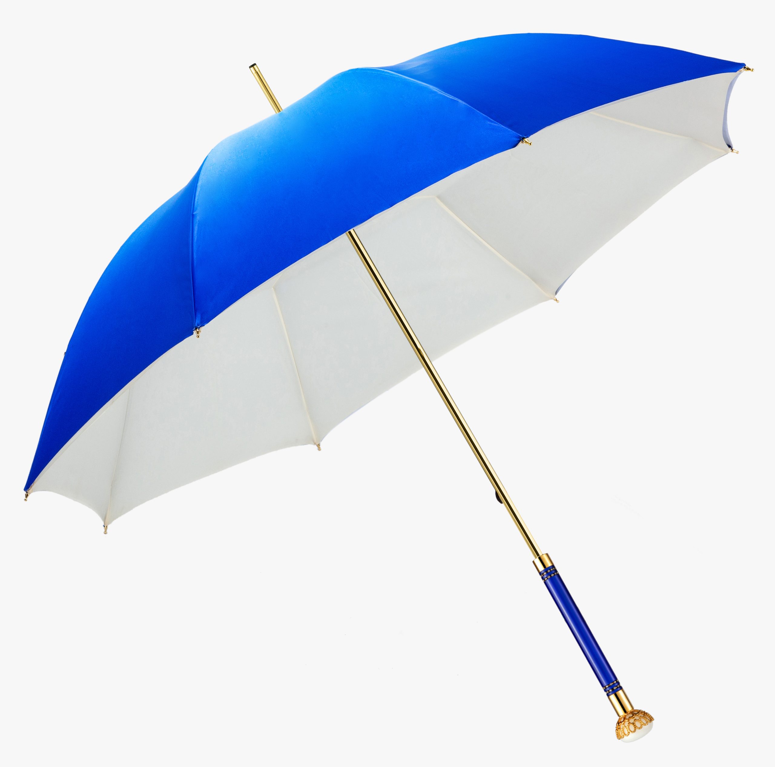 Sapphire blue with straight handle and exquisite jade umbrella with long handle|Umbrella Manufacturers & Suppliers - Image 2