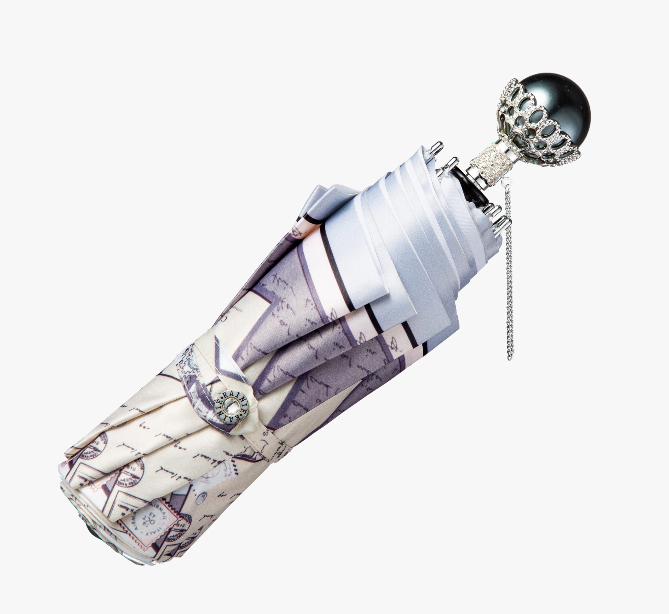 Half exquisite pearl St. Petersburg stamp folding umbrella|Umbrella Manufacturers & Suppliers