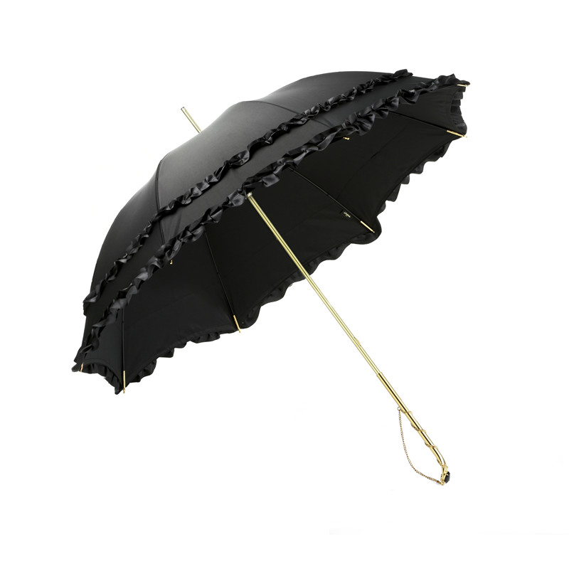 Copper chain straight shank 1 diamond Maggie lace double umbrella|Umbrella Manufacturers & Suppliers - Image 7