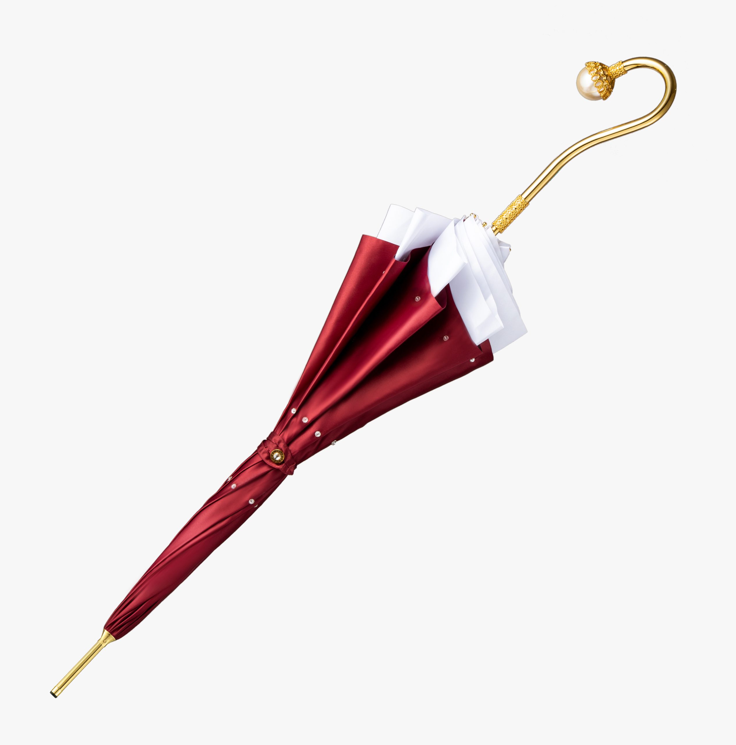 Amiti-semi-exquisite pearl elbow-long handle umbrella|Umbrella Manufacturers & Suppliers - Image 3