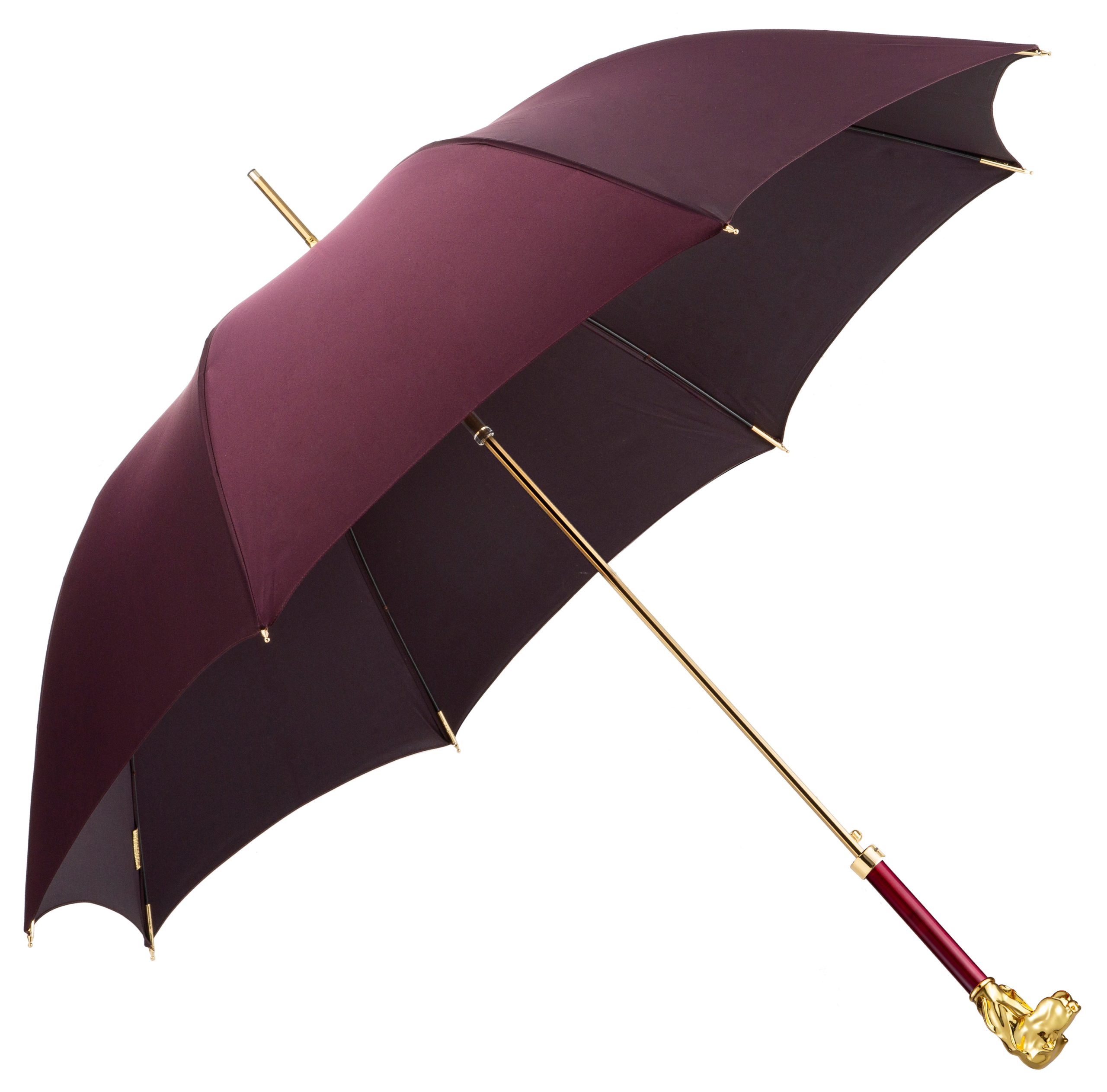 Pug-Crimson Lip Red-Long Handle Umbrella|Umbrella Manufacturers & Suppliers - Image 2