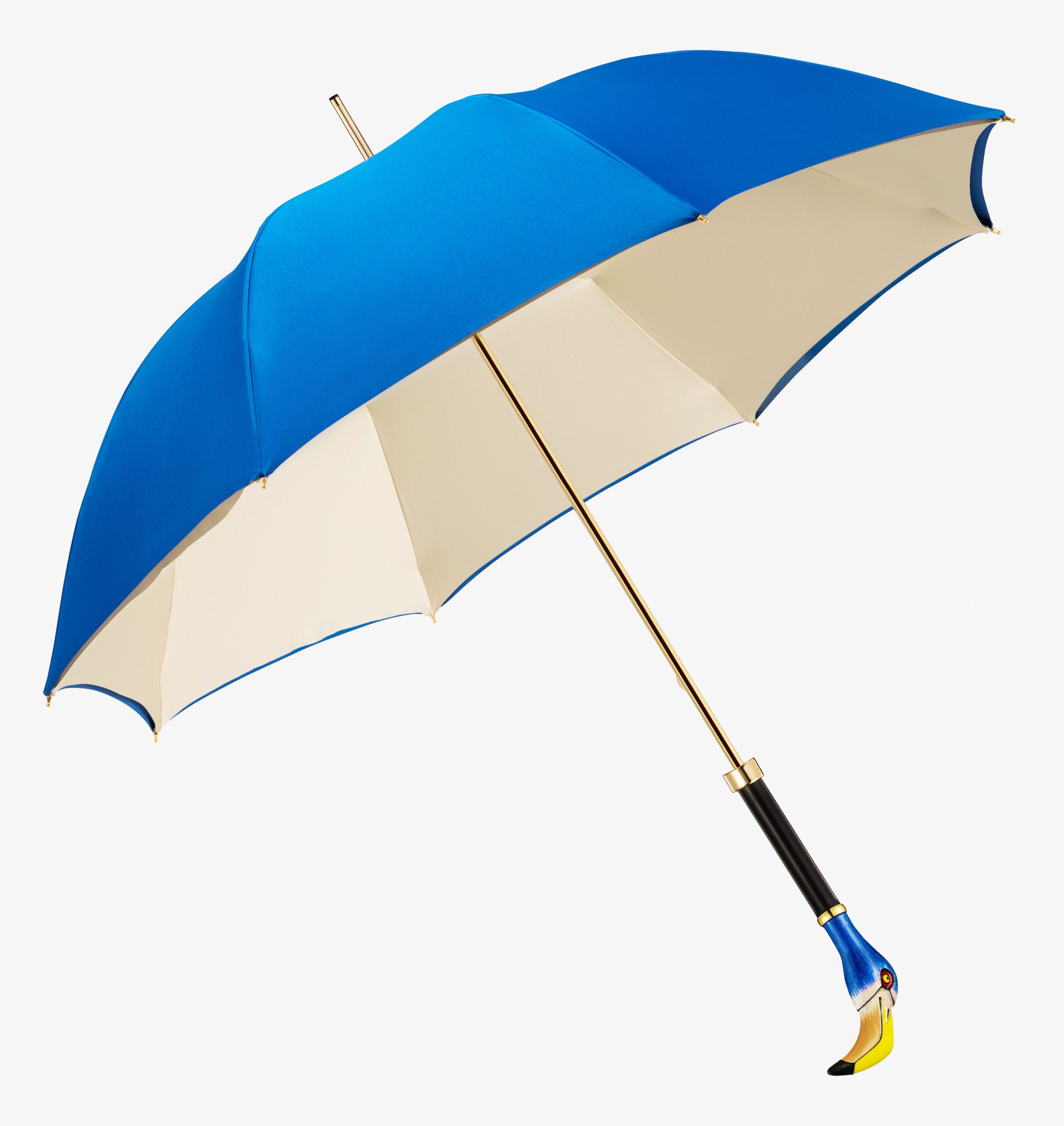Flamingo-sapphire blue-umbrella with long handle|Umbrella Manufacturers & Suppliers - Image 2