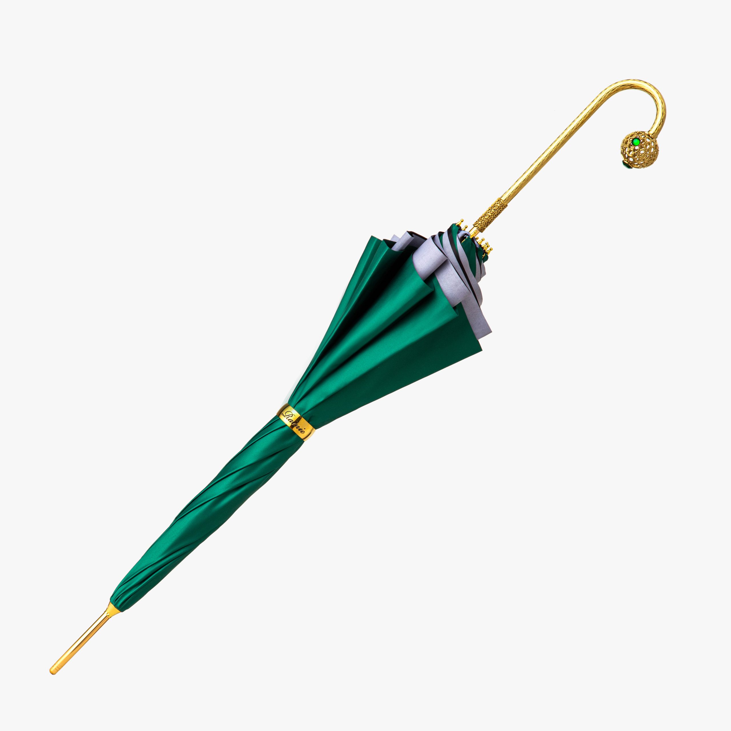 Emerald green elbow exquisite double umbrella|Umbrella Manufacturers & Suppliers - Image 4
