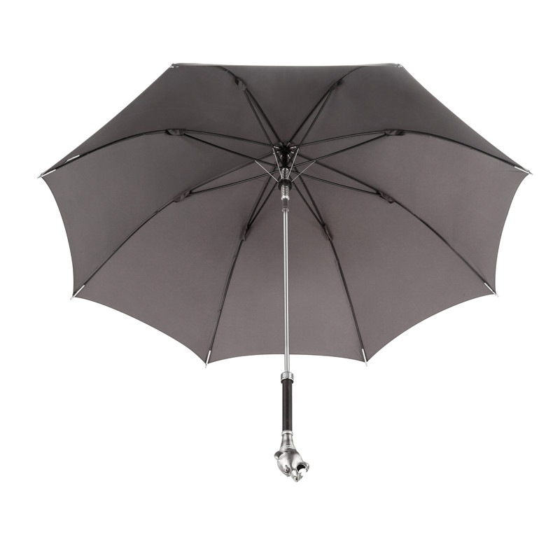 White steel leopard straight umbrella|Umbrella Manufacturers & Suppliers - Image 6