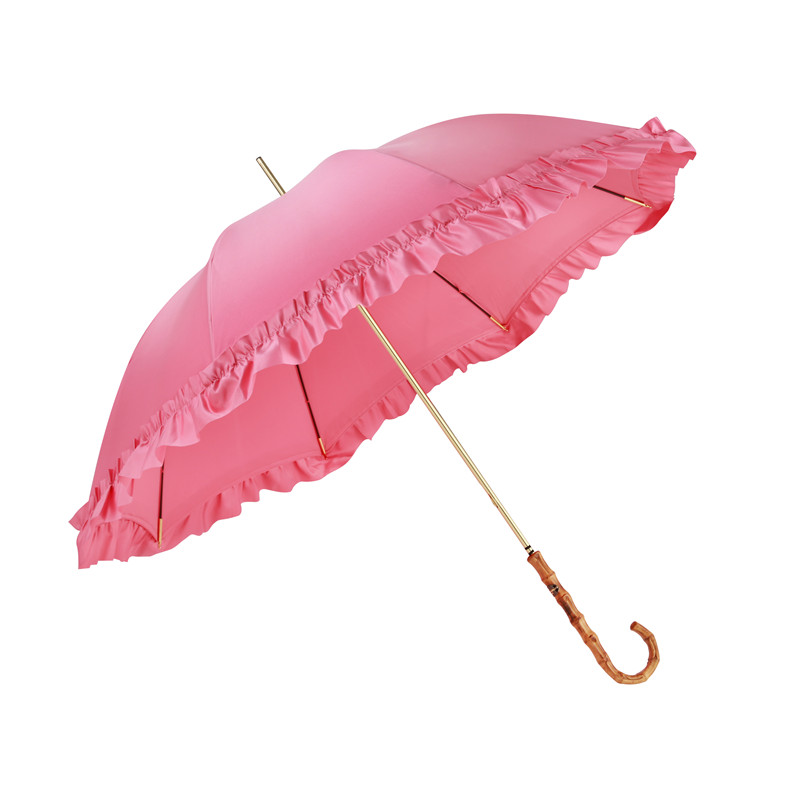 Fine bamboo curved long handle umbrella|Umbrella Manufacturers & Suppliers - Image 4