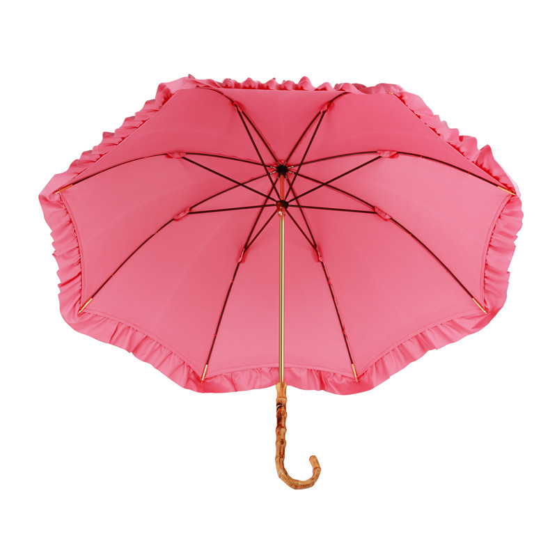 Fine bamboo curved long handle umbrella|Umbrella Manufacturers & Suppliers - Image 5