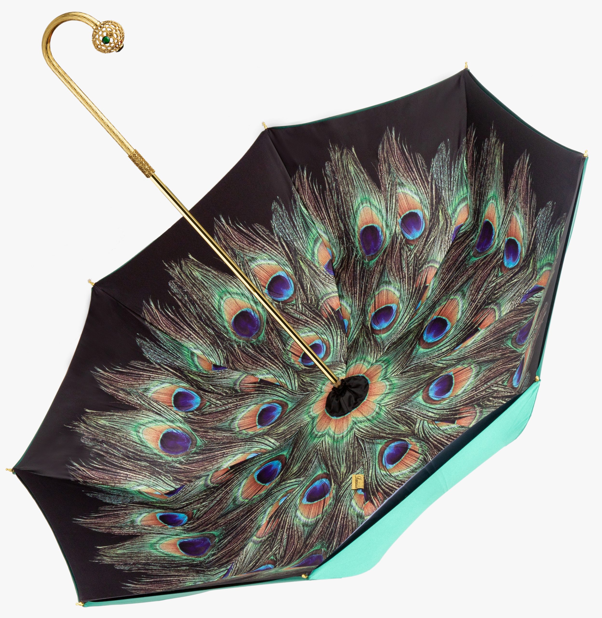 Emerald green elbow exquisite double umbrella|Umbrella Manufacturers & Suppliers - Image 3