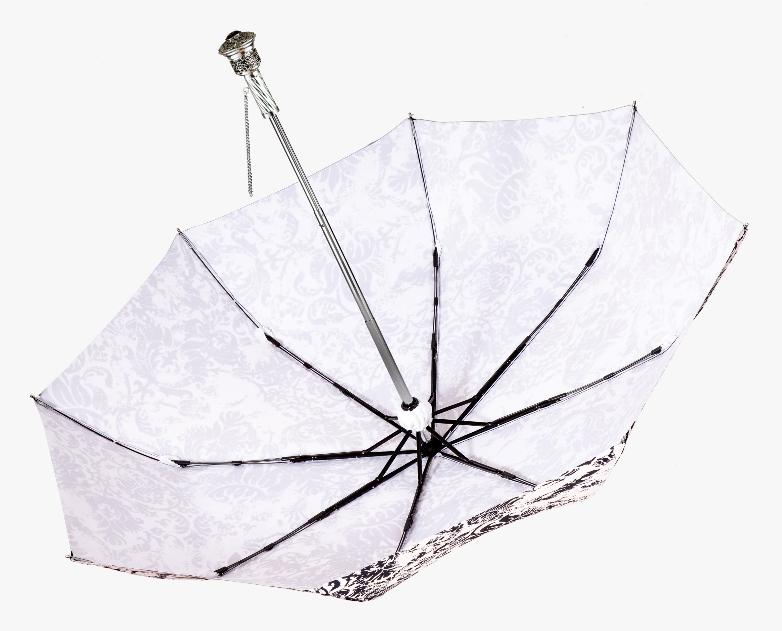 Three-fold carved hollow flower folding umbrella|Umbrella Manufacturers & Suppliers - Image 2