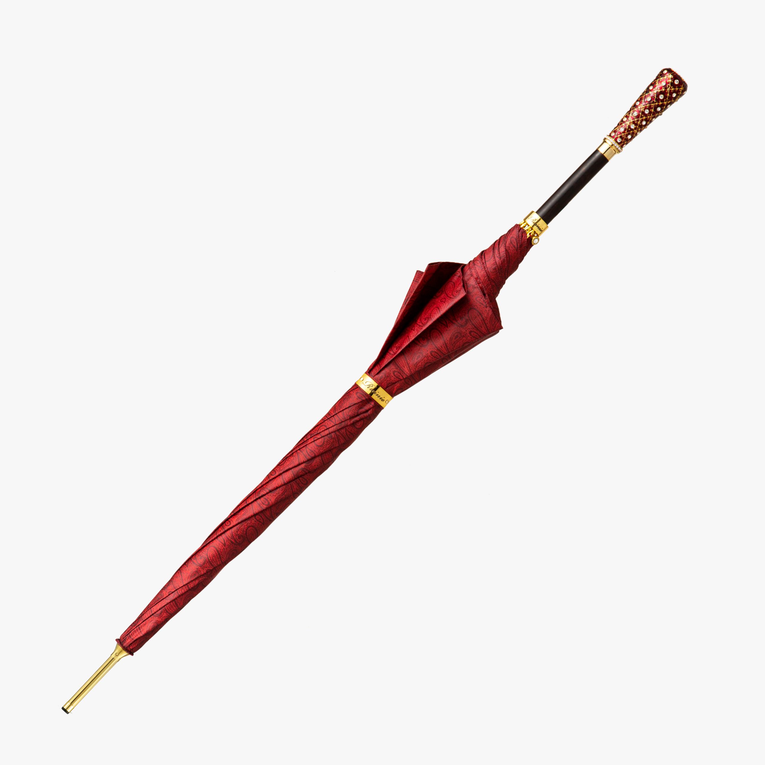 Earl red leaf scepter single-layer umbrella|Umbrella Manufacturers & Suppliers - Image 2