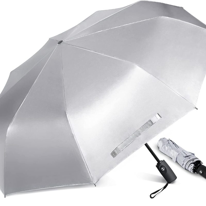 Custom umbrella Travel UV Umbrella Sun Protection UPF 50+ UVA/UVB Blocking