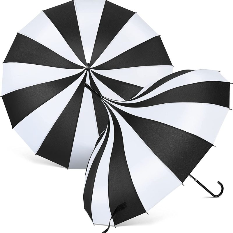Logo parasol Umbrellas With Your Brand 2 Pcs Parasol Umbrella Pagoda Umbrella Large Retro Sun Umbrella for Walking Sun G
