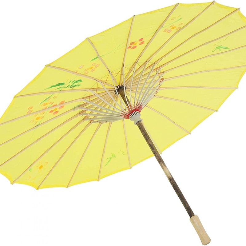 Logo parasol Umbrellas With Your Brand Handmade Decorative Oiled Paper Umbrella Sunshade Oil Paper Oriental Parasol Cosp