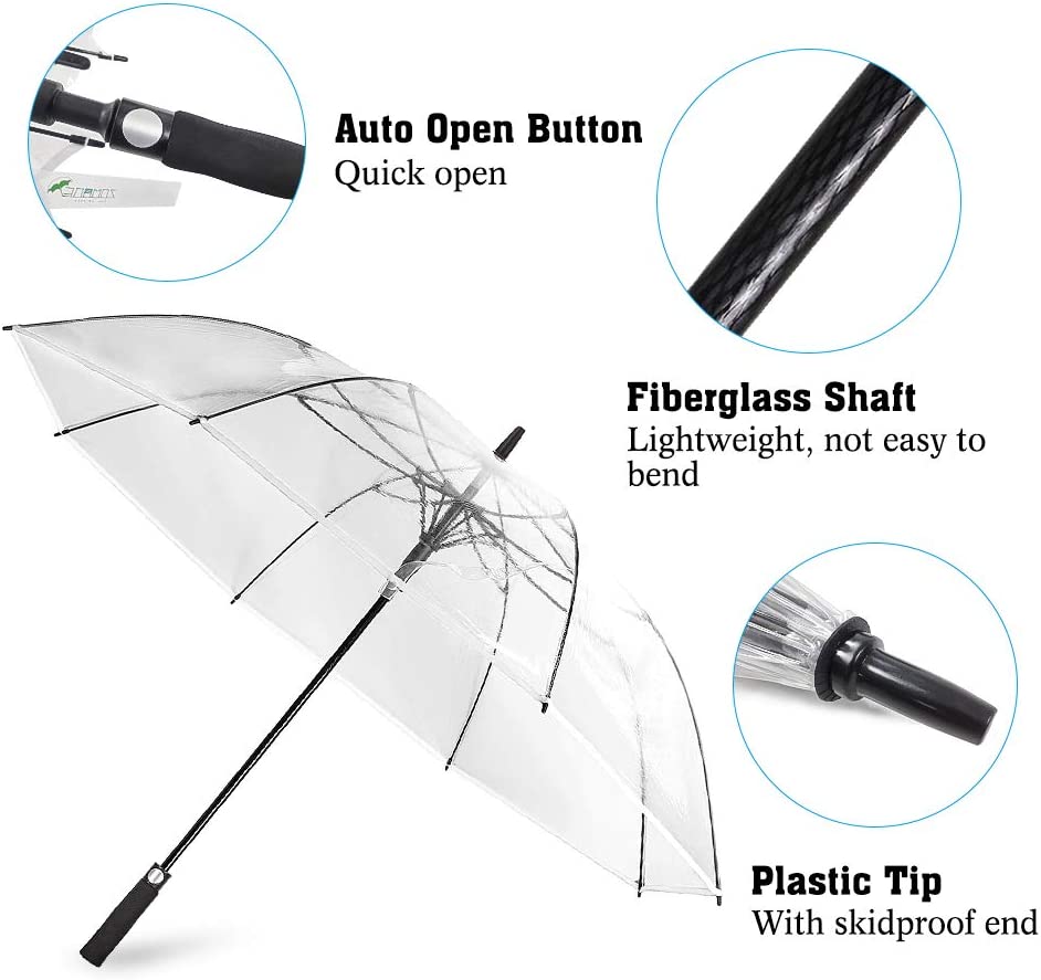 Custom Wedding Umbrellas Clear Golf Umbrella Large Windproof Umbrella Automatic - Image 4