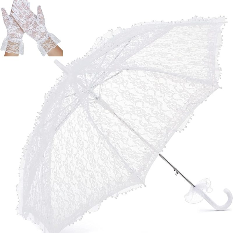 Custom Wedding Umbrellas Halloween Lace Umbrella Parasol Wedding Umbrella Lace G