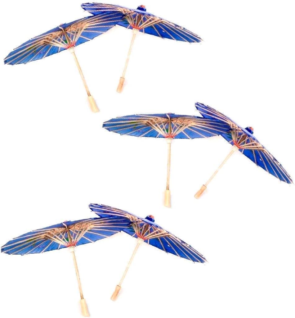 Logo parasol Umbrellas With Your Brand PACK OF 6 Japanese Chinese Kids Size 22 Umbrella Parasol For Wedding Parties Ph" - Image 4