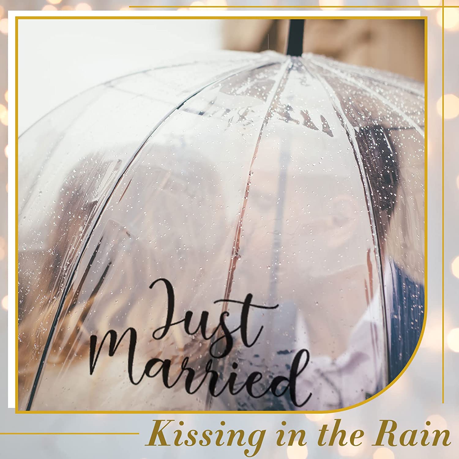 2 Pcs Clear Umbrella Wedding Just Married Decorations Clear Bubble Umbrellas for - Image 6