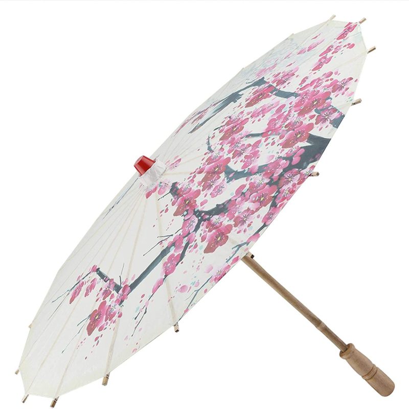 Logo parasol Umbrellas With Your Brand Umbrella length 37 cm open diameter 55 cm Oiled Paper Umbrella Small Size Handmad
