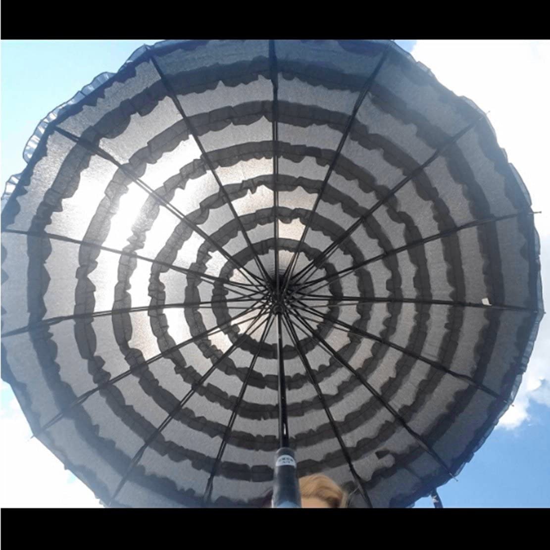 Logo parasol Umbrellas With Your Brand Ladies Sunproof Umbrella Parasol Lace Flowers Pagoda-Shaped Victoria Style Long H - Image 4