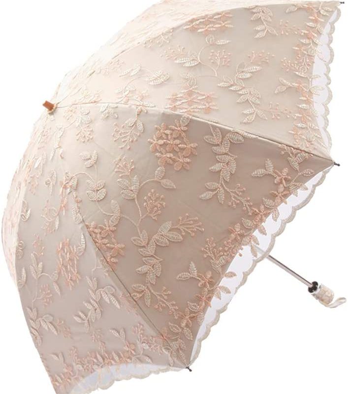 Custom Wedding Umbrellas Handmade Embroidery Lace Princess Parasol Wedding Decor
