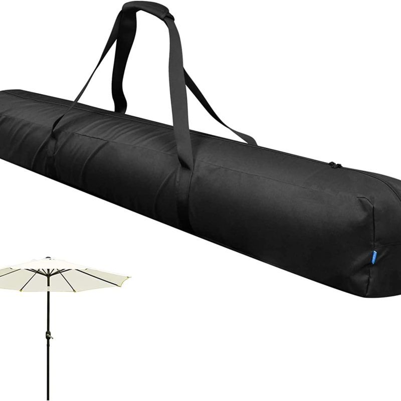 Logo parasol Umbrellas With Your Brand 57 Inch Carry Bag for 9ft Folding Beach Umbrella  600D Waterproof Patio Umbrella