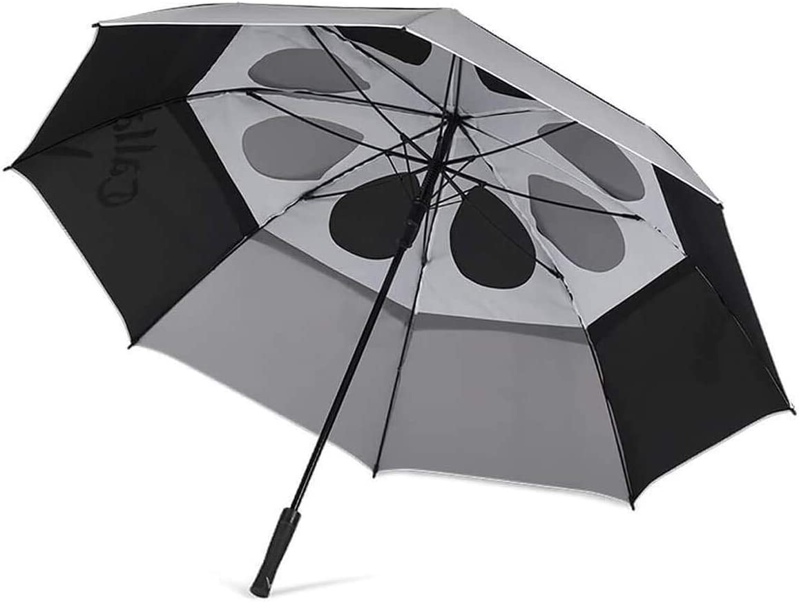 Custom umbrella Golf 68 Tour Authentic Umbrella BLACK/GREY/WHITE" - Image 2