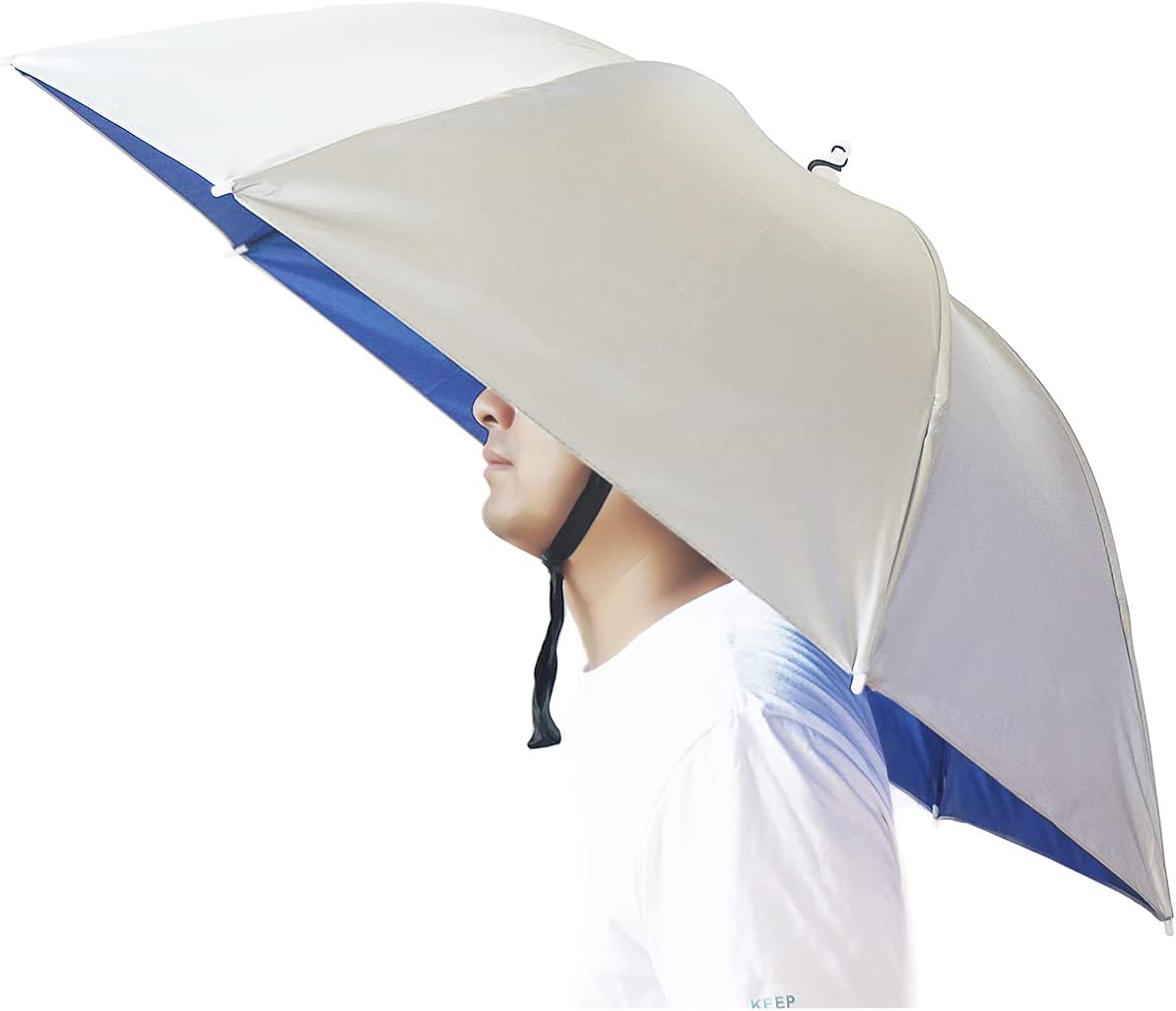 Custom umbrella Umbrella Hat 37 inch Fishing Umbrella Hat Hands Free Folda
