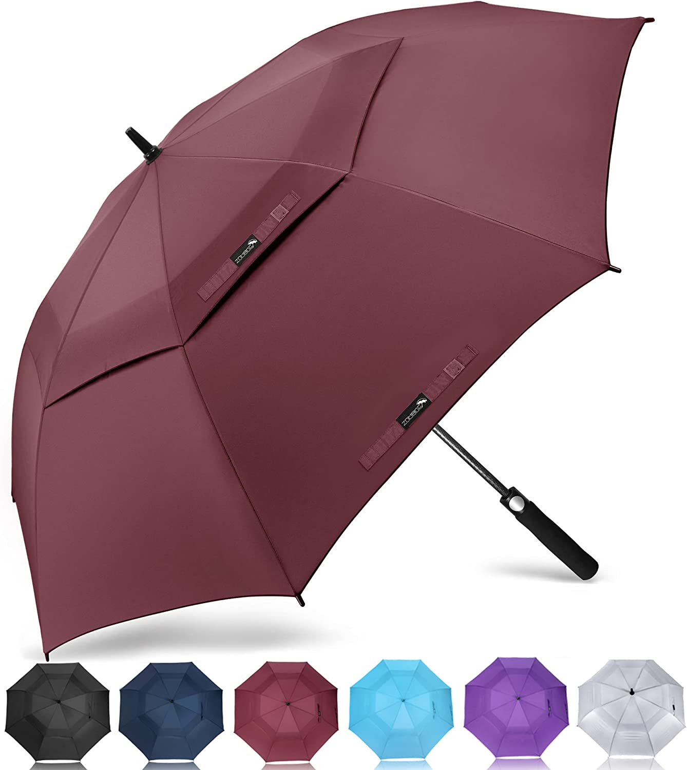 Logo parasol Umbrellas With Your Brand Golf Umbrella 54/62/68 Inch Large Windproof Umbrellas Automatic Open Oversize Ra