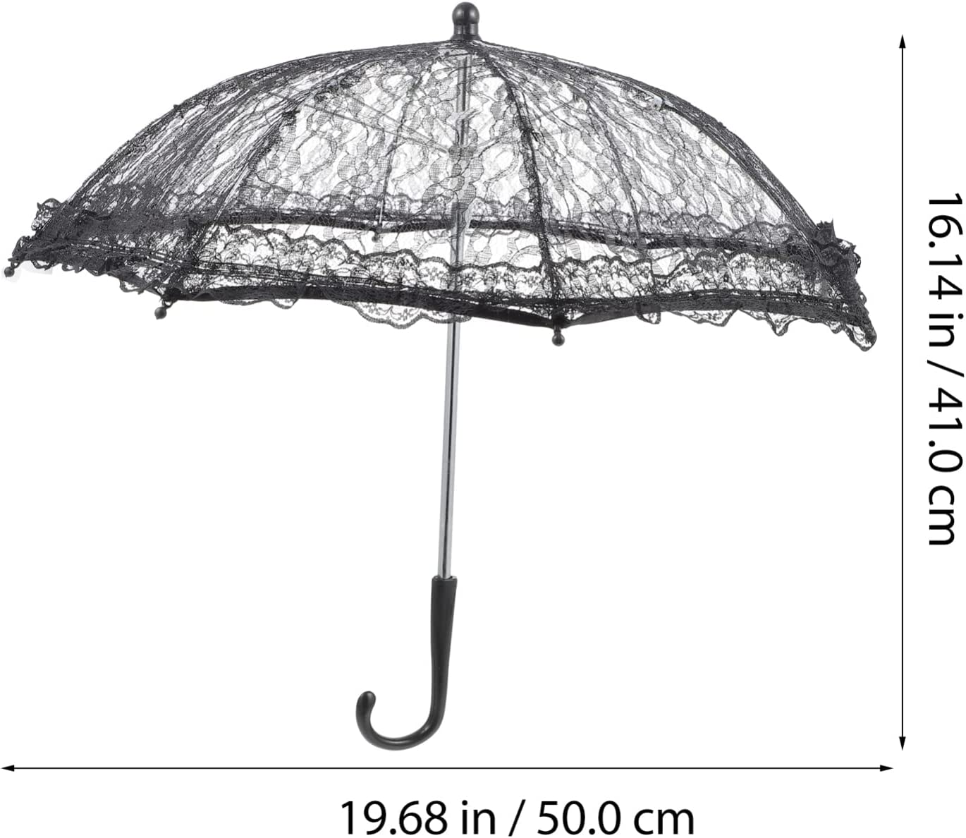 Custom Wedding Umbrellas White Umbrella Umbrella Parasol Vintage Wedding Bridal - Image 9