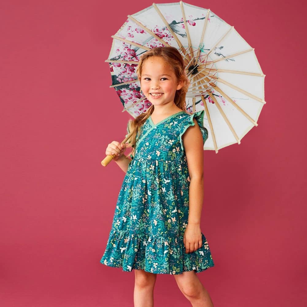 Custom Wedding Umbrellas Paper Umbrella Parasol 21.7in Chinese Paper Umbrella - Image 3