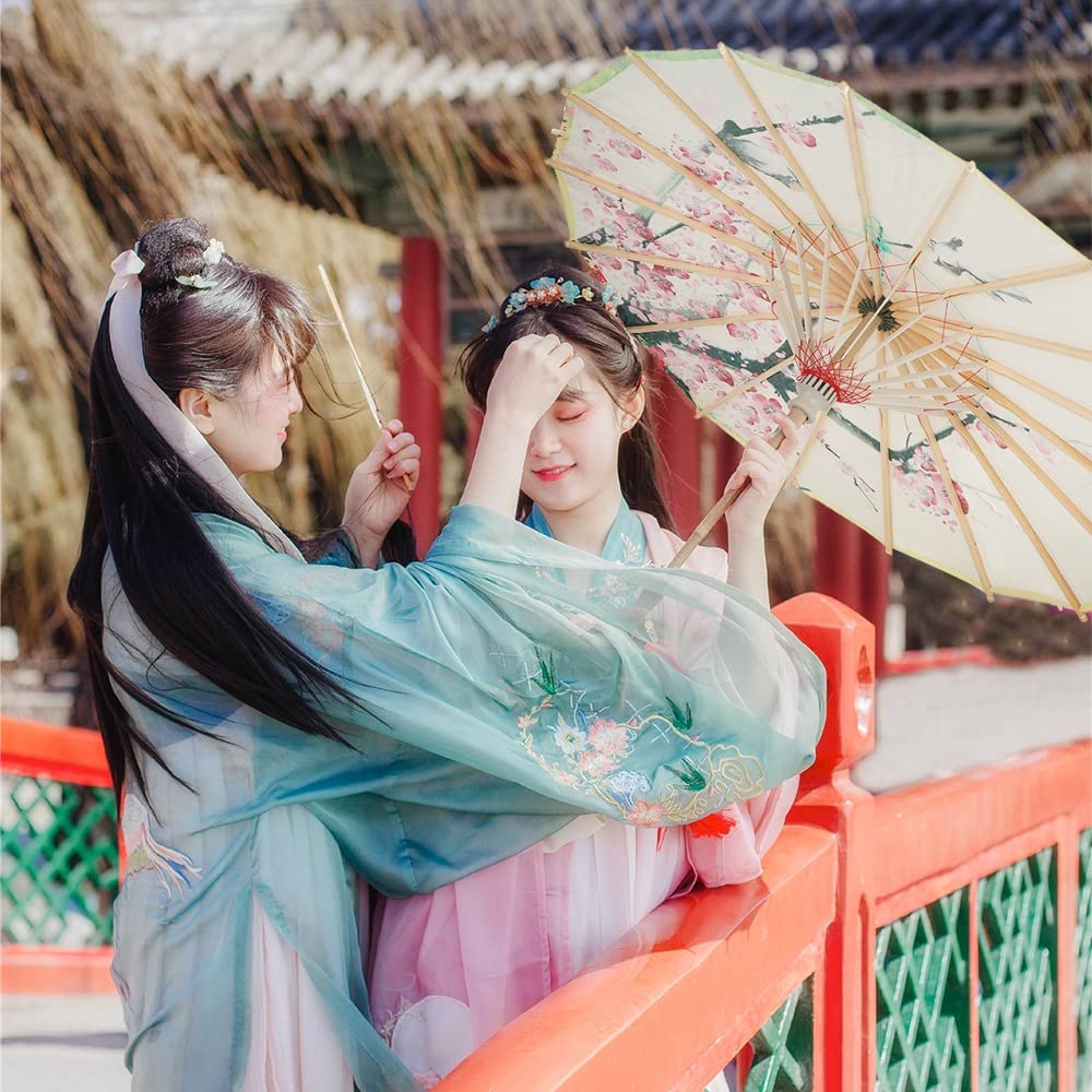 Custom Wedding Umbrellas Paper Umbrella Parasol 21.7in Chinese Paper Umbrella - Image 5