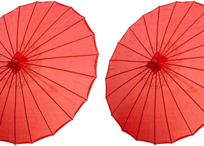 Logo parasol Umbrellas With Your Brand Set of Two (2) 33 Japanese Chinese Umbrella Parasols for Wedding Parties  Photog"
