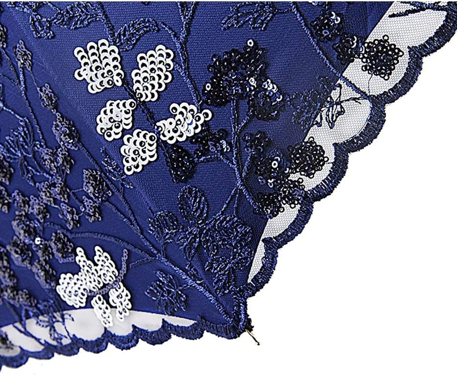 Custom Wedding Umbrellas Vintage Lace UV Sun Parasol Folding 3D Flower Embroider - Image 5