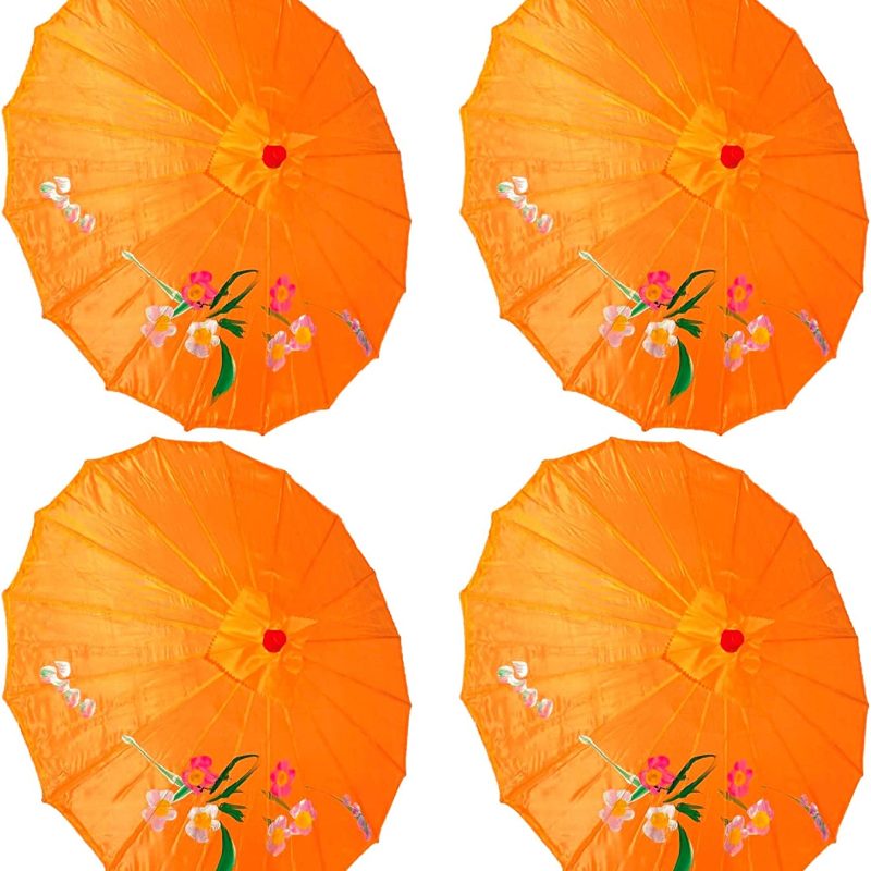 Custom Wedding Umbrellas PACK OF 4 Japanese Chinese Kids Size 22 Umbrella Paras"
