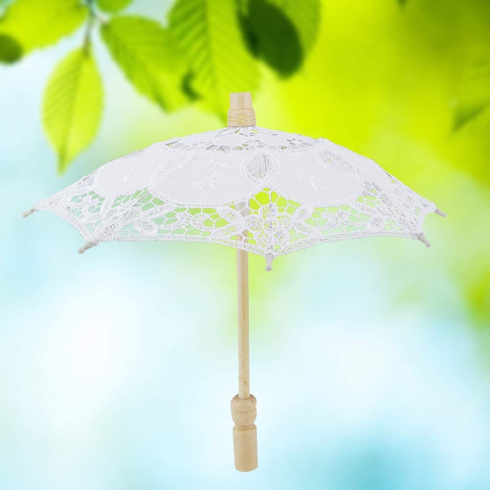 Custom Wedding Umbrellas Stylish 100% Bridal Umbrella Parasol Umbrella Beautif - Image 2