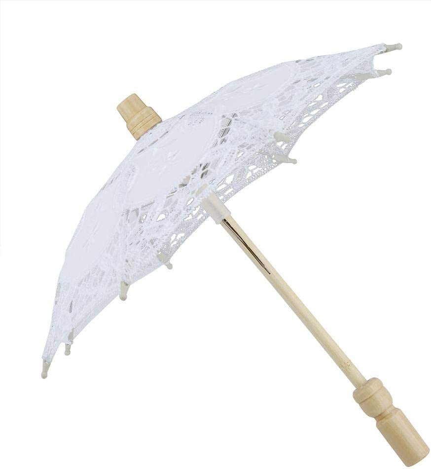 Custom Wedding Umbrellas Stylish 100% Bridal Umbrella Parasol Umbrella Beautif - Image 6