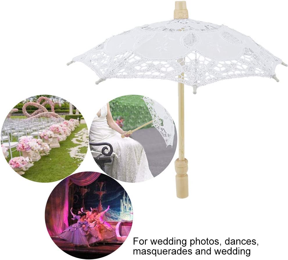 Custom Wedding Umbrellas Stylish 100% Bridal Umbrella Parasol Umbrella Beautif - Image 9