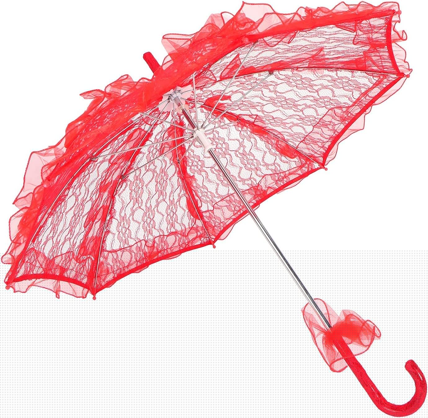Custom Wedding Umbrellas Wedding Bride Umbrella Lace Umbrella Unique Foldable La - Image 8