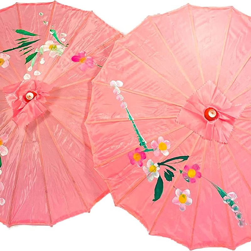 Logo parasol Umbrellas With Your Brand PACK OF 2 Japanese Chinese 33 Umbrella Parasol For Wedding Parties Photography "