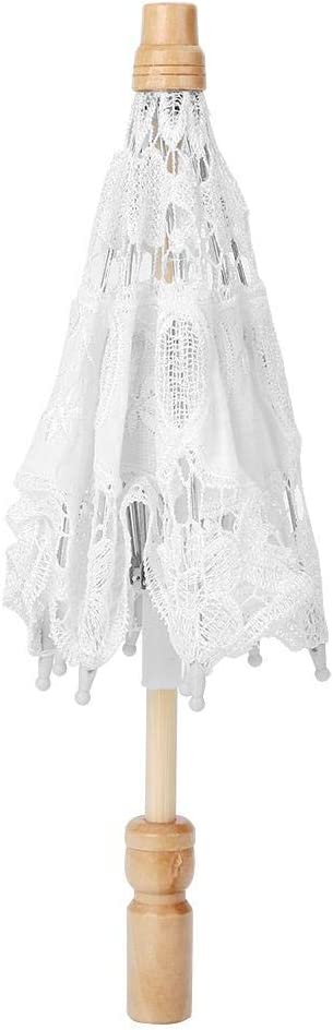 Custom Wedding Umbrellas White Lace Parasol Umbrella White Bridal Umbrella Vict