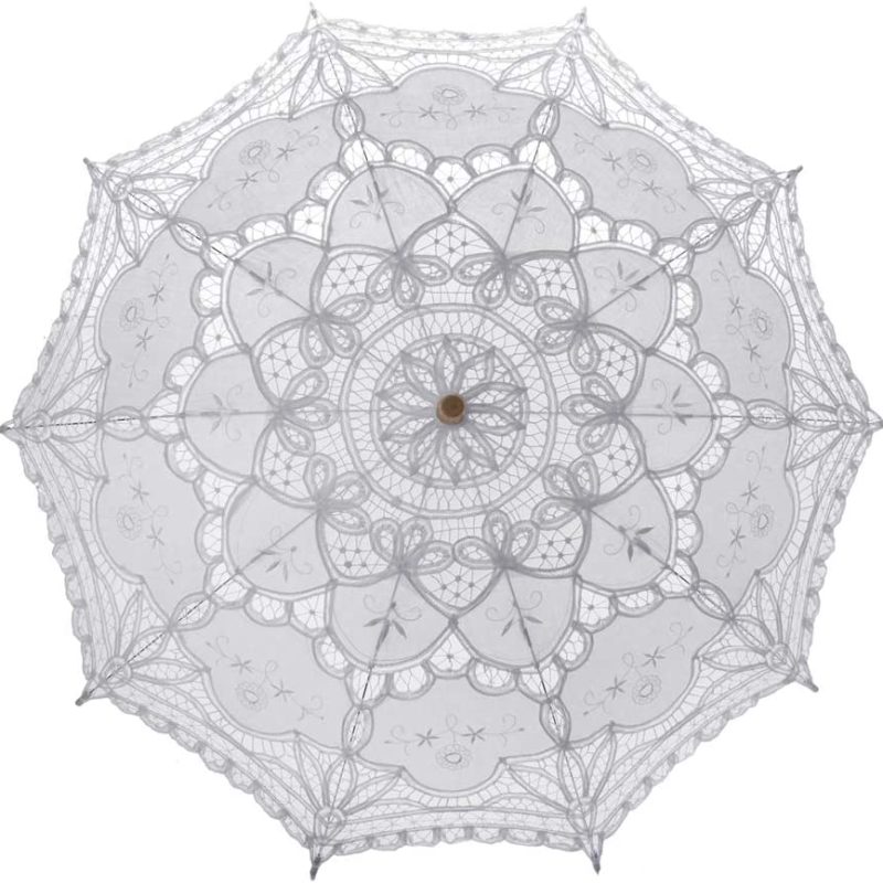 Logo parasol Umbrellas With Your Brand Vintage Lace Parasol  Wedding Bridal Umbrella  Photograph Parasol  Halloween Part