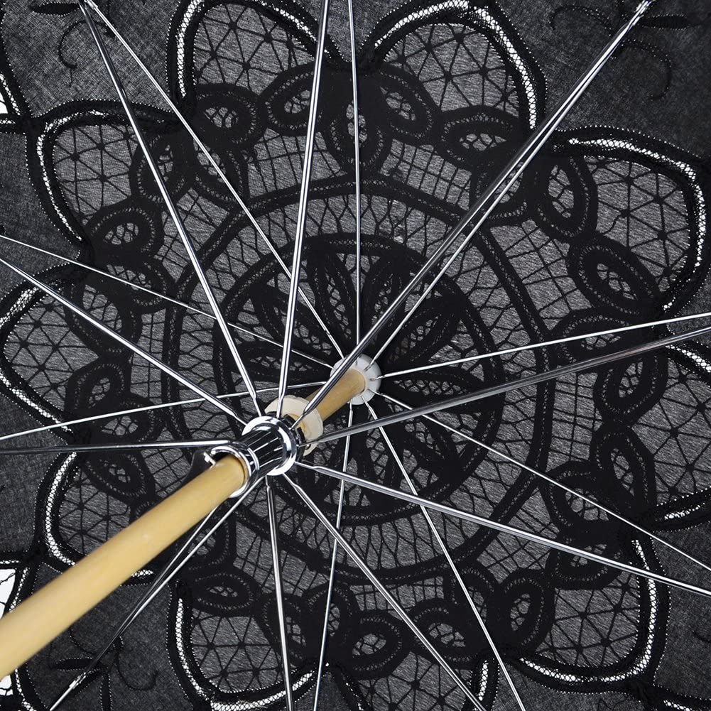 Custom Wedding Umbrellas Vintage Lace Parasol Wedding Bridal Umbrella Photogra - Image 4