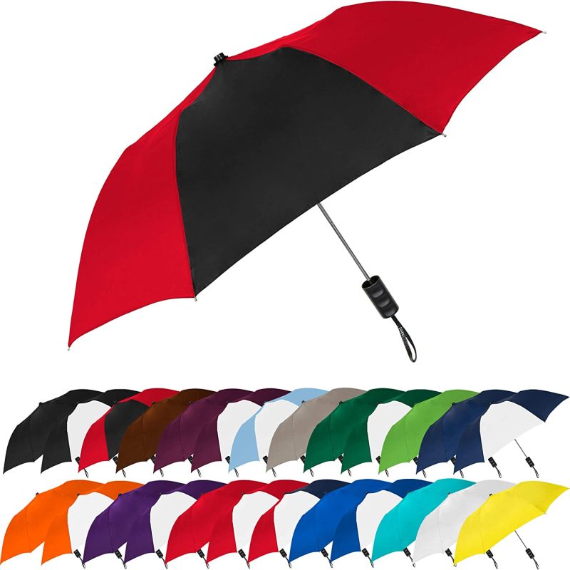 Logo parasol Umbrellas With Your Brand Spectrum Popular Style 16 Automatic Open Umbrella Light Weight Travel Folding Um"